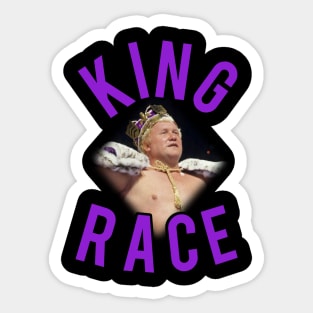 King Harley Race Sticker